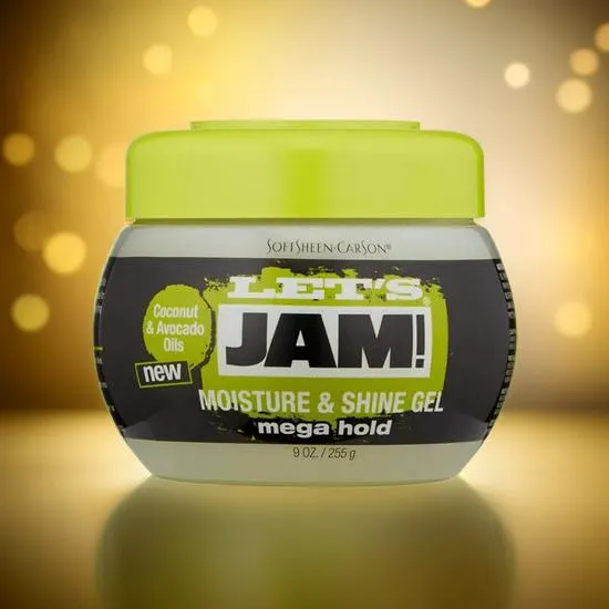 Let's Jam Moisture & Shine Gel Mega Hold 225g