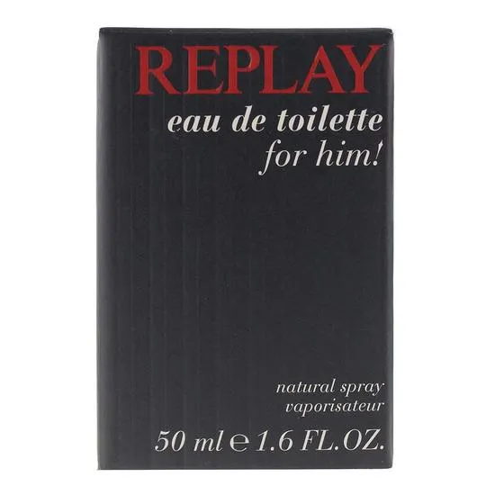 Replay For Him Eau De Toilette 50ml