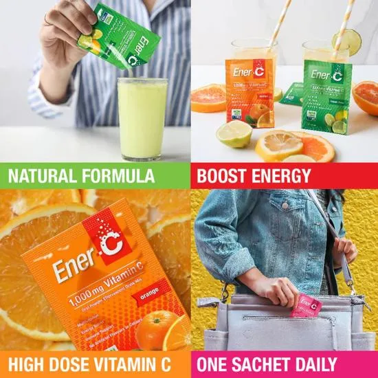Ener-Life Ener-C Multivitamin Drink Variety Pack 30 Sachets