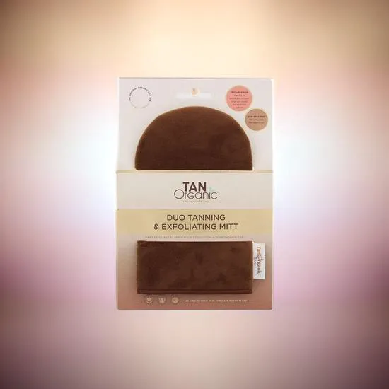 TanOrganic Duo Tanning & Exfoliating Mitt Glove