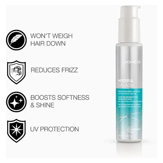 Joico Hydra Splash Replenishing Leave-In For Fine-Medium, Dry Hair 100ml
