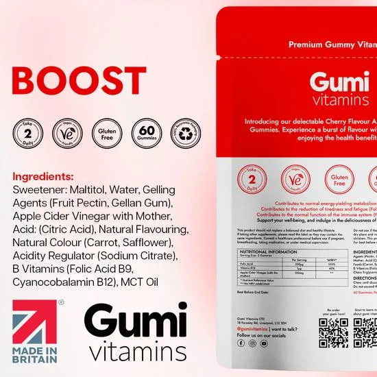 Gumi Vitamins Detox Apple Cider Vinegar