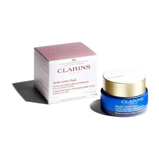 Clarins Multi Active Night Cream For Dry Skin 50ml
