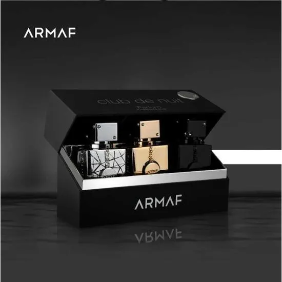 Armaf Club De Nuit Parfum Three Piece Gift Set 30ml x3