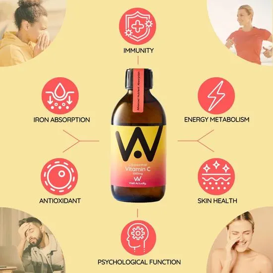 Well Actually Liposomal Vitamin C 1000mg 150ml