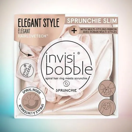 Invisibobble Sprunchie Slim Hair Tie Ballerina Bow