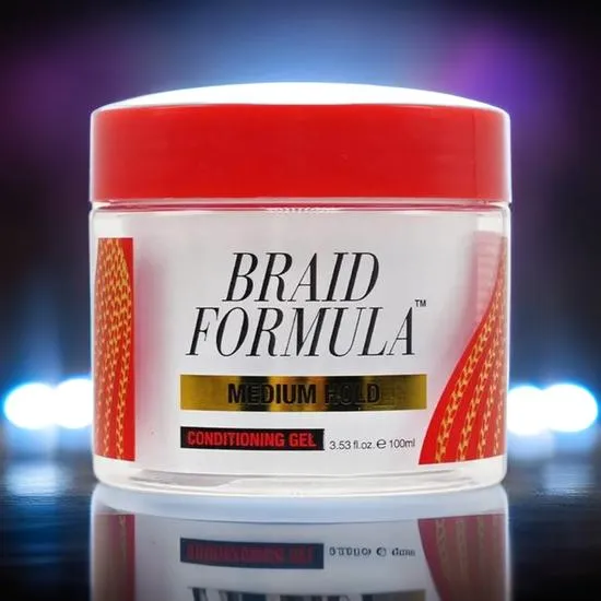 Ebin New York Braid Formula Conditioning Gel Medium Hold 100ml