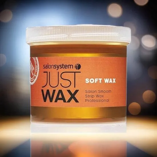 Salon System Just Wax Soft Wax For Sensitive Skin 450g