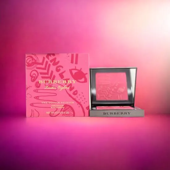 BURBERRY The Doodle Palette Blush Bright Pink