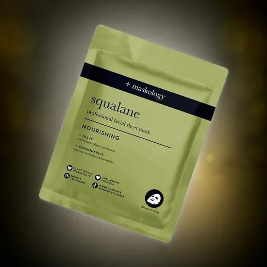 Maskology Nourishing Squalane Face Sheet Mask