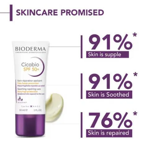 Bioderma Cicabio SPF 50+ Soothing Repairing Care 40ml