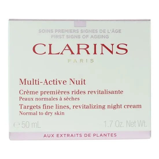 Clarins Multi Active Night Cream For Dry Skin 50ml