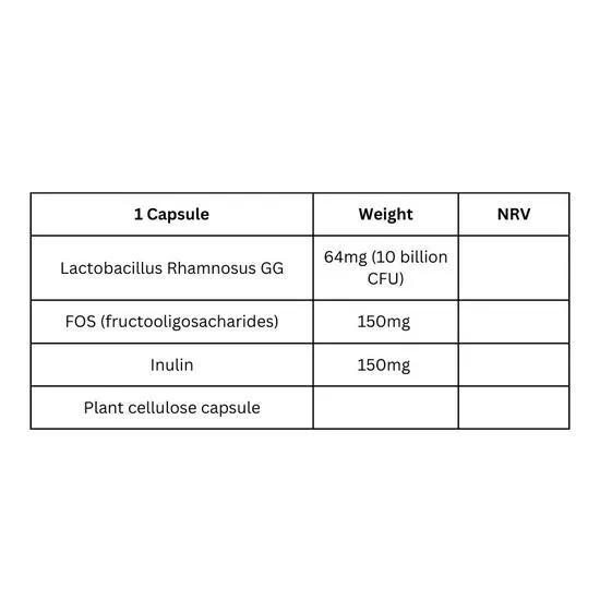Viridian Synerbio Lactobacillus Rhamnosus GG Capsules 30 Capsules