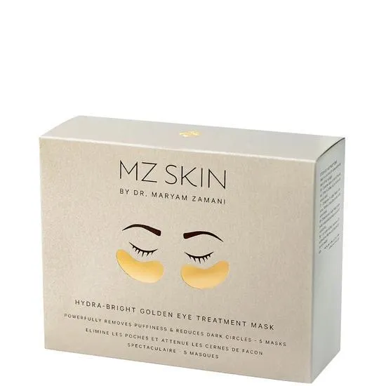 MZ Skin Hydra-Bright Golden Eye Treatment Mask 5 masks