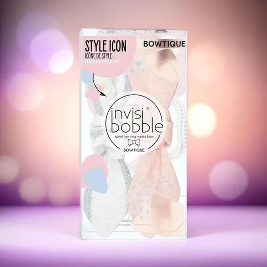 Invisibobble Nordic Breeze Collection Bowtique Duo Summer Lemming Go