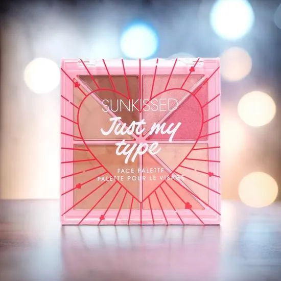 Sunkissed Just My Type Face Palette 7 Shades