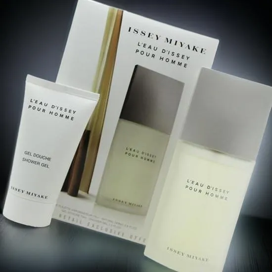 Issey Miyake L'Eau D'Issey Pour Homme Gift Set 125ml Eau De Toilette + 50ml Shower Gel + 50ml Aftershave Balm