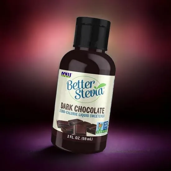 NOW Foods Better Stevia Liquid Dark Chocolate 59ml