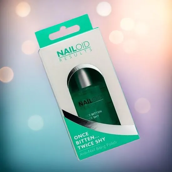 Nailoid Once Bitten Twice Shy Anti Nail Bite!! Break The Habit! 12ml