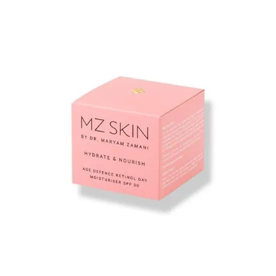 MZ Skin Hydrate & Nourish Age Defence Retinol Day Moisturiser SPF 30 50ml