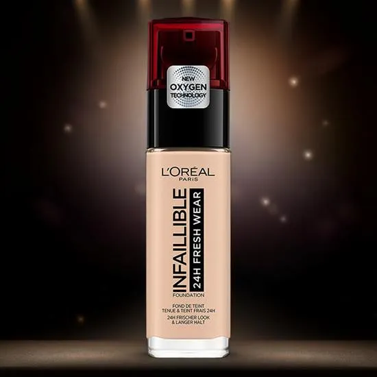 L'Oreal Paris Infallible 24hr Freshwear Liquid Foundation 300-Amber