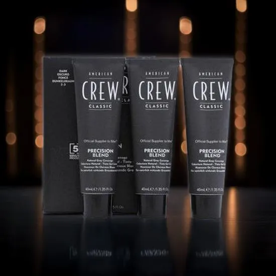 American Crew Precision Blend Hair Colour Set Medium/Natural 3 x 40ml