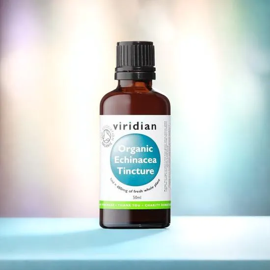 Viridian 100% Organic Echinacea Tincture 50ml