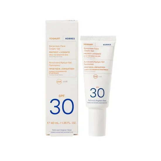 Korres Yoghurt Face Sunscreen SPF 30 40ml