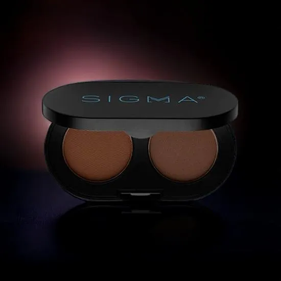 Sigma Beauty Colour + Shape Brow Powder Duo Dark