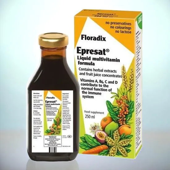 Floradix Epresat Liquid Multivitamin Formula 250ml