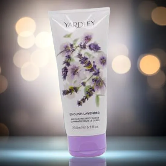 Yardley English Lavender Exfoliating Body Scrub 200ml