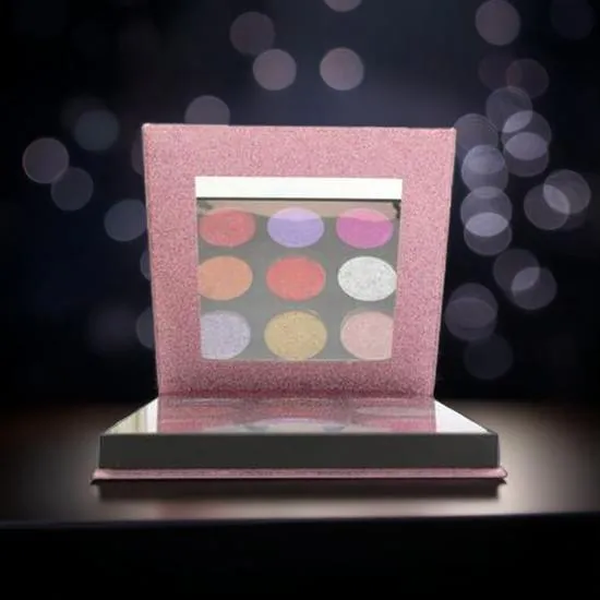 Revolution Pressed Glitter Eyeshadow Palette Illusion