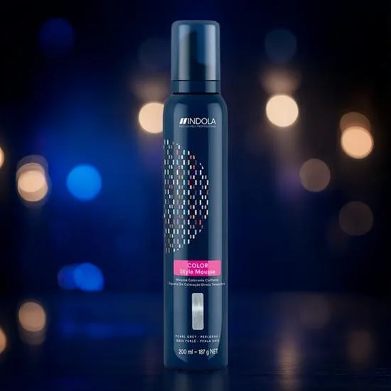 Indola Colour Mousse Pearl Grey 200ml