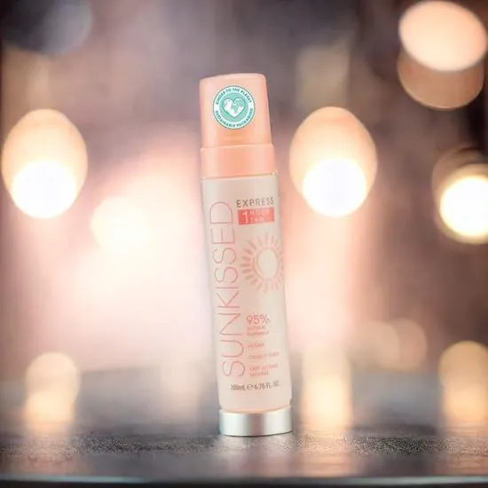 Sunkissed 95 Percent Natural Express 1 Hour Tan Mousse 200ml