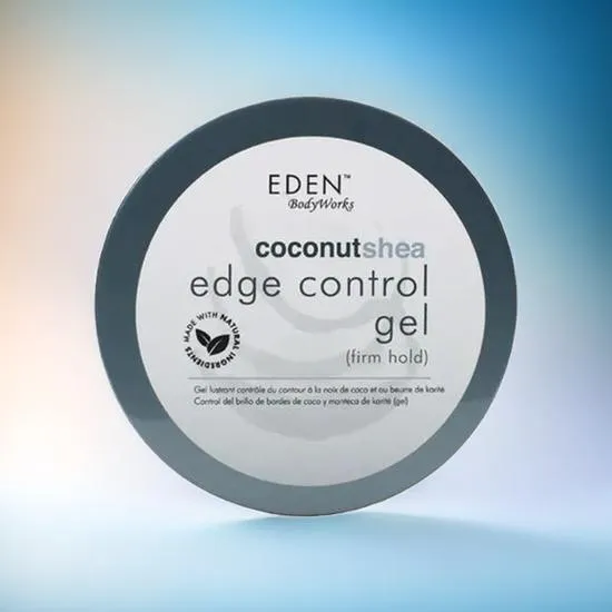 Eden BodyWorks Coconut Shea Edge Control Gel Firm Hold 6oz