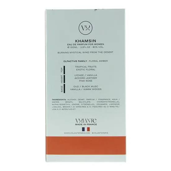 Volante Khamsin Eau De Parfum 100ml