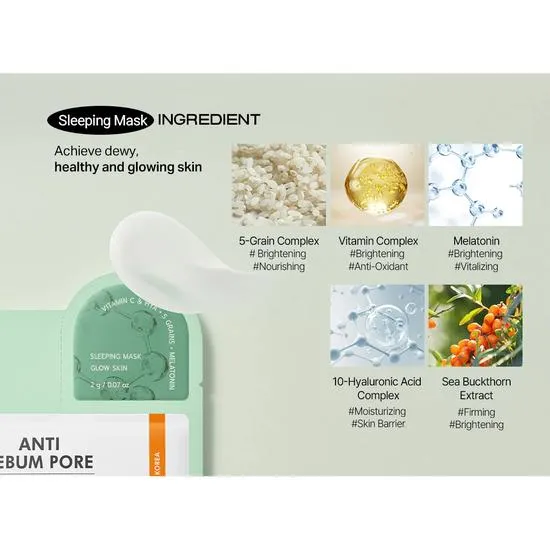 Banobagi DX Mask Anti Sebum Pore x1