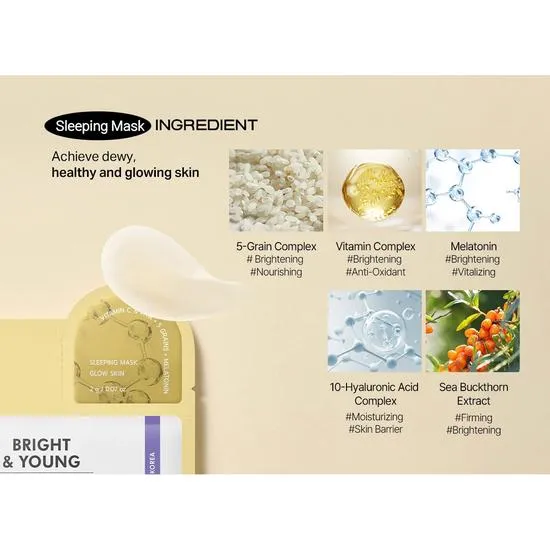 Banobagi DX Mask Bright & Young x1