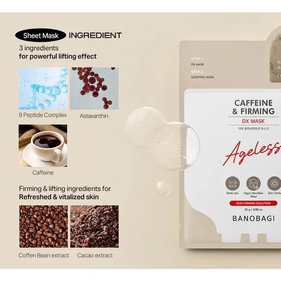Banobagi DX Mask Caffeine & Firming x7