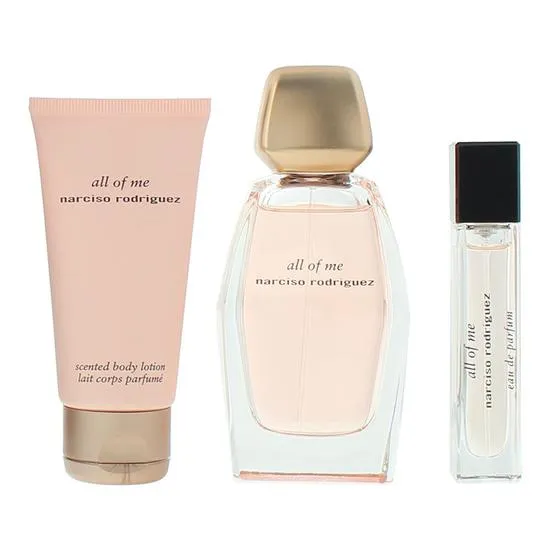 Narciso Rodriguez All Of Me Eau De Parfum 90ml, 10ml + Body Lotion 50ml Gift Set 90ml