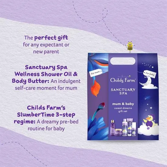 Sanctuary Spa X Childs Farm Mum & Baby Sweet Dreams Gift