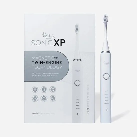Polished London Sonic XP Toothbrush & UV-C Steriliser Bundle White