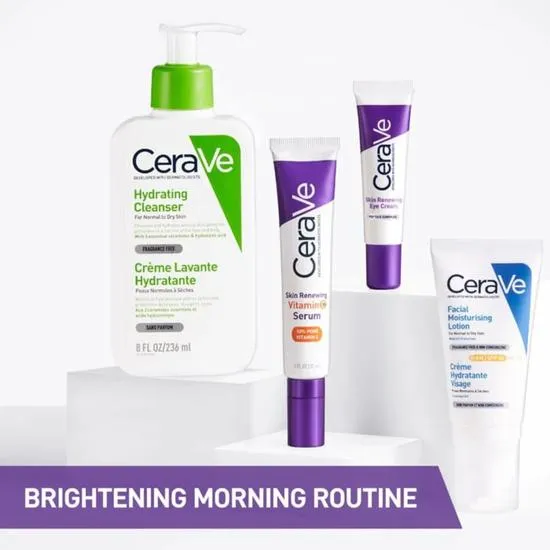 CeraVe Skin Renewing 10% Pure Vitamin C Serum With Ceramides 30ml