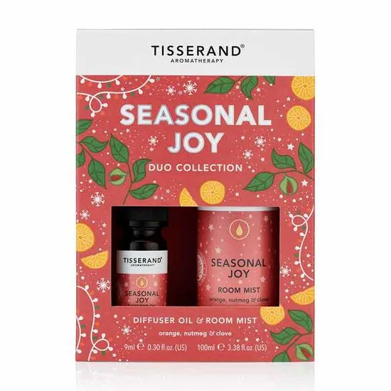 Tisserand Aromatherapy Seasonal Joy Duo Collection
