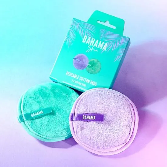 Bahama Skin Reusable Cotton Pads Set Of 2