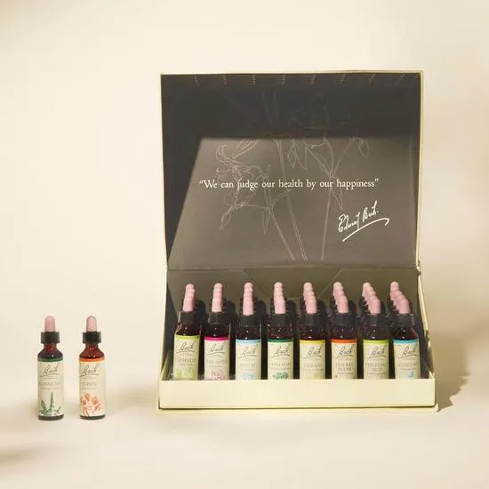 Bach Original Flower Remedies + Rescue Cardboard Set