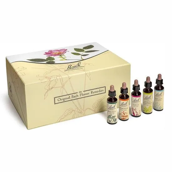 Bach Original Flower Remedies + Rescue Cardboard Set