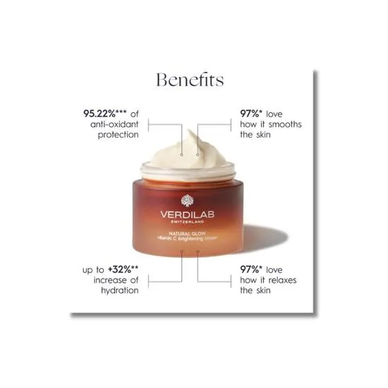 Verdilab Natural Glow Vitamin C Brightening Cream 50ml