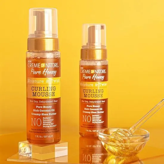 Creme Of Nature Pure Honey Curling Mousse 207ml