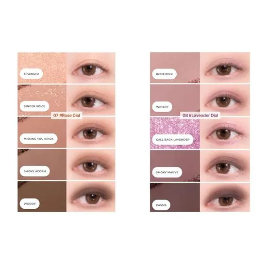 Lilybyred Mood Keyboard 01 #Ash Cinnamon